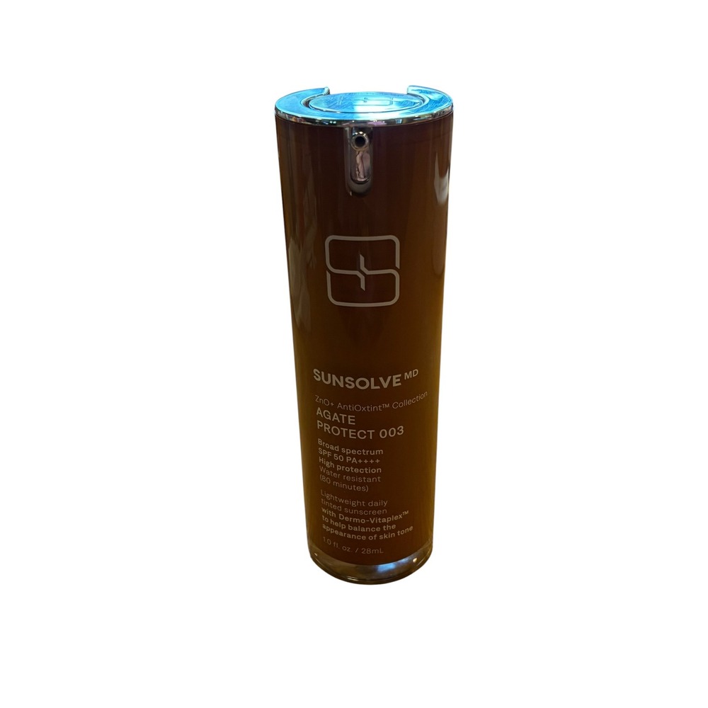 Sunsolve MD ZnO AntiOxtint Agate Protect 003 SPF 50 PA Tinted Sunscreen 1oz NWOB
